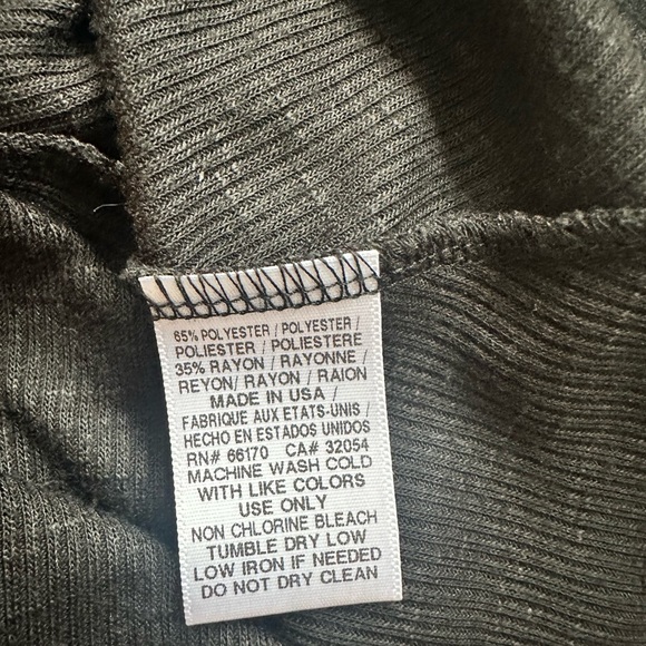 Free People Black High Neck Tank Top - Picture 5 of 5